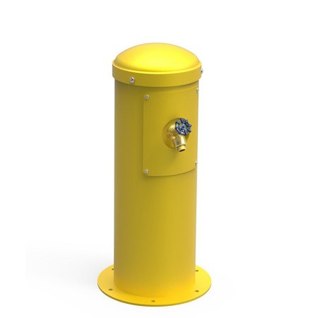 ELKAY Halsey Taylor Yard Hydrant With Hose Bib Non-Filtered Non-Refrigerated Yellow 4460YHHBYLW